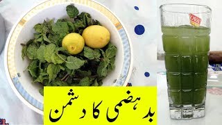 Pudinay ka Sharbat | 2 Mints Recipe | Nimbu Pudina Pani