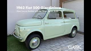 For Sale: 1962 Fiat 500 Giardiniera