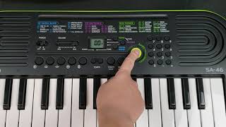 REVIEW: Best budget electronic keyboard - Casio SA-46