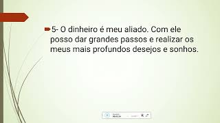 Frases para atrair dinheiro