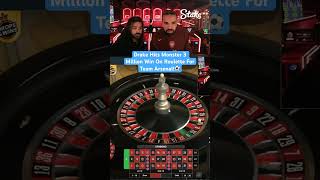 Drake Hits Monster 3 Million Win On Roulette For Team Arsenal! #drake #roulette #arsenal #euro2024