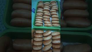 Masih lembur bikin donat || Toko kue hafiza