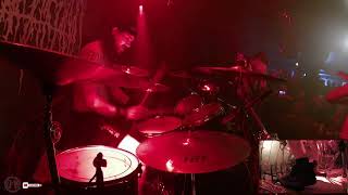 BLOOD INCANTATION-The Giza Power Plant-Isaac Faulk. Live in Poland 2022 (Drum Cam)