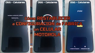 Cómo restablecer a configuración de fabrica un celular Motorola