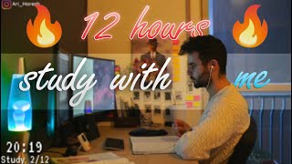 Study With Me For 12 Hours A Day Challenge | Day 138