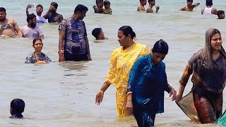 Eid Special Kuakata new Swimming Video Sea Beach Swimming vlog new Popular Video 2024