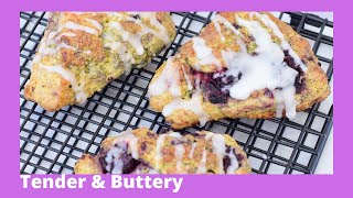 How to make the best Blackberry Lavender Scones