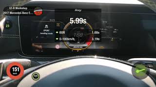 Mercedes E63s 2017 GTR WORKSHOP remap