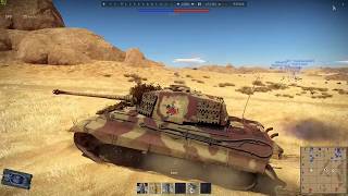 War Thunder "Assualt!" Tiger2 Arcade Battle of Sinai