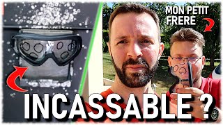 LUNETTES INCASSABLES VS CARABINE A PLOMB ( ON EST CHOQUÉ )