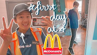 First Day Working At McDonald's At 16 [Storytime & Vlog]