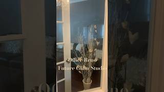 Office #reno #officemakeover #renovation #renovationvlog #glamstudios #studio  #beautybrand