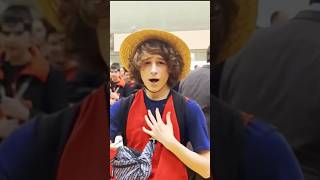 LUFFY GETS NO RESPECT AT ANIME CON #anime #manga #luffy #onepiece #animeyoutube #animeconvention