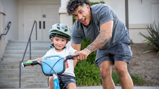 Neo Learns How To Ride A Bike!!!