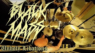 BLACK MASS - UNHOLY LIBATIONS - @AlexFewellDrums  (Official Drum Playthrough)