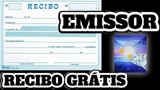 PROG GRÁTIS Como EMITIR UM RECIBO - Maneira fácil e prática pra emitir um recibo simples e rápido