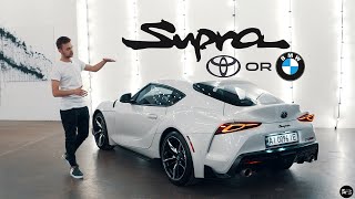 Новая Toyota Supra A90. Так BMW или нет?  /  Обзор Toyota Supra 2021