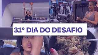 EMAGRECER NÃO É TÃO SIMPLES ASSIM + DOIS TREINOS NO DIA |  31º DIA DO DESAFIO