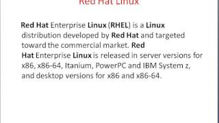 The Best  Red Hat Linux  Online Training  In India