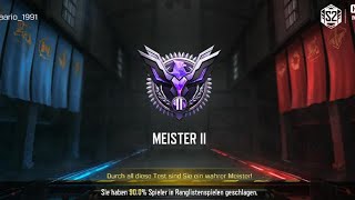 RANKED Platz N°3 & Aufstieg Meister II 😜🔥✅️ | codmobile