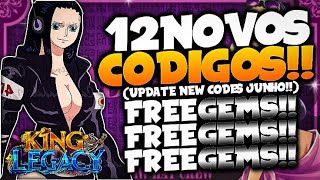 LANÇOU!! 12 NOVOS *EXCLUSIVOS* CODES SECRETOS no KING LEGACY CODIGOS! (Codes Update 6.5) - ROBLOX