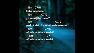 juinu nai hola (tribal rain ) lyrics with chords