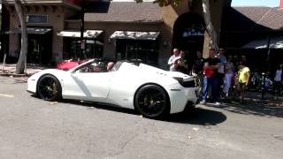 Ferrari 458 Spider IPE exhaust