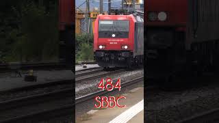 SBB CARGO 484   #shorts