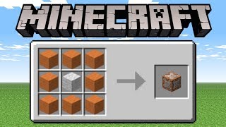 Minecraft PE - How To Craft Command Blocks!