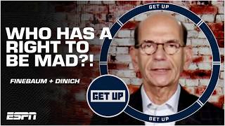 Paul Finebaum IS FURIOUS over the latest College Football Playoff Rankings?! 🍿 | Get Up