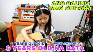 6 YEARS OLD NA BATA ANG GALING MAGUITARA AT MAYBOSES RIN ITO