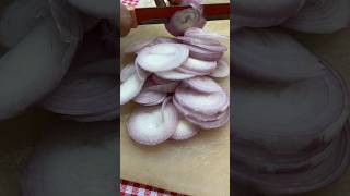 Fruit Ninja of ONION | Amazing Fruits Cutting Skills | Indian Street Food in 2023 #shorts #food