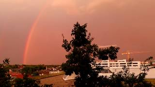 Rainy dusk with rainbow - Esős alkonyat szivárvánnyal (Dämmerung)