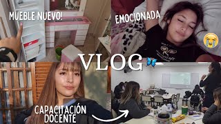 CURSO PRESENCIAL después de 2 años |limpieza y pintura| -VLOG-💕