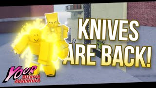 [YBA] Using TWAU Because Knives Are Back!