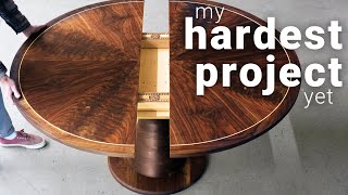 Building an Expandable Pedestal Dining Table — My most ambitious build yet!