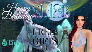 [SECONDLIFE] 🎁🎁FREE GIFTS AT SL18B EVENT.🎈🎉