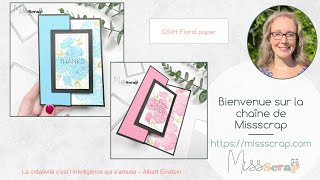 GSVH  #26: Floral paper / papiers floraux