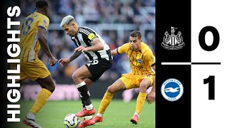 Newcastle United 0 Brighton and Hove Albion 1 | Premier League Highlights