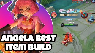 Angela Best Top Item build 2024 - Honor of kings