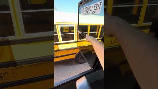 ‘22 Thomas Saf-T-Liner C2 Emergency Window Open/Close #Schoolbuses #ThomasC2 #Shorts