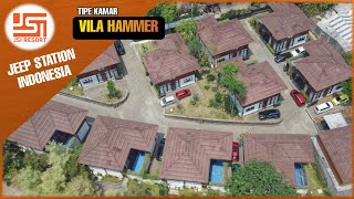 JSI ( Jeep Station Indonesia ) , Bogor : Review tipe kamar VILA HAMMER dengan private pool