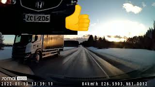 70mai A800 dashcam test 1 (2160p, 30fps, bit rate ~30mbit/s)