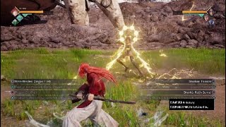 Every move in the game vs Kenshin | Jump Force |