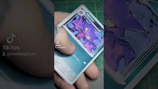 3d Haunter Pokemon Card #zombiegrimm #pokemonviral #pokemontcg #viralpokemon #pokemoncard #fyp