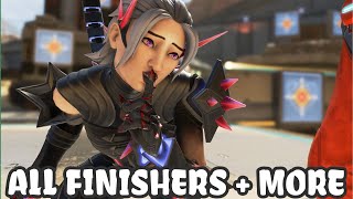 All Finishers + More with Alter’s Dark Preserver Skin - Apex Legends [4K 60 FPS]