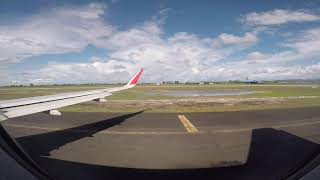 TAKEOFF | Beautiful Beach Departure | AirAsia AK6187 Airbus A320-200 Miri MYY to Kuching Int'l KCH