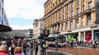 Glasgow part 1 Scotland - slideshow [HD]