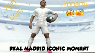 Trick how to get black ball in Real Madrid iconic moment pack opening | 700 coin | Pes 2020 mobile |