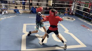 KIDS INTENSE SPARRING AT THE BOXING GYM!!!